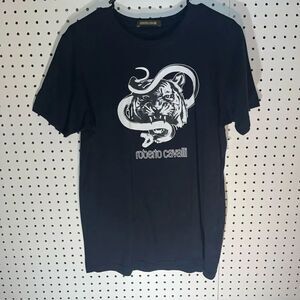 Roberto Cavalli graphic shirt